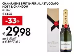 Moët & Chandon - Champagne Brut Impérial Astucciato Moët & Chandon - Champagne Brut Impérial Astucciato