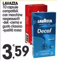Lavazza - 10 Capsule Compatibili Con Macchine Nespresso Lavazza - 10 Capsule Compatibili Con Macchine Nespresso