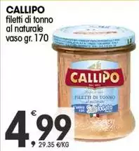 Callipo - Filetti Di Tonno Al Naturale Callipo - Filetti Di Tonno Al Naturale