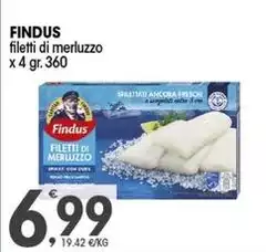Findus - Filetti Di Merluzzo Findus - Filetti Di Merluzzo