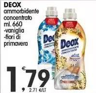 Deox - Ammorbidente Concentrato Deox - Ammorbidente Concentrato