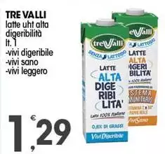 Trevalli - Latte UHT Alta Digeribilità Trevalli - Latte UHT Alta Digeribilità