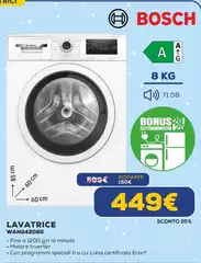 Bosch - Lavatrice WAN24208II Bosch - Lavatrice WAN24208II