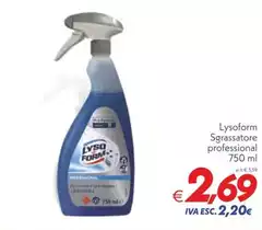 Lysoform - Sgrassatore Professional