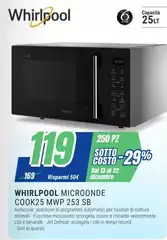 Whirlpool - Microonde COOK25 Mwp 253 Sb