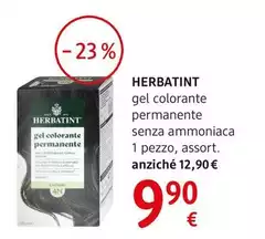 Herbatint - Colorazione Permanente Naturale 1 Pezzo 