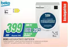 Beko - Asciugatrice Bmt83ew