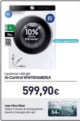 Samsung - Lavatrice 1.400 Giri Ai-Control WW11DG6B25LK Samsung - Lavatrice 1.400 Giri Ai-Control WW11DG6B25LK