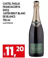 Franciacorta -  DOCG Satén Brut Blanc De Blancs
