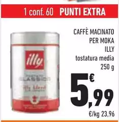 Illy - Caffè Macinato Per Moka Illy - Caffè Macinato Per Moka