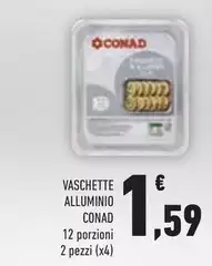 Conad - Vaschette Alluminio
