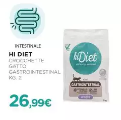 Hi Diet - Crocchette Gatto Gastrointestinal Hi Diet - Crocchette Gatto Gastrointestinal