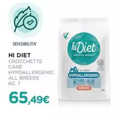 Hi Diet - Crocchette Cane Hypoallergenic All Breeds Hi Diet - Crocchette Cane Hypoallergenic All Breeds