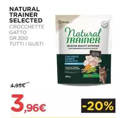 Eat natural - Selected Natural Trainer Crocchette Gatto Gr.300 Tutti I Gusti Eat natural - Selected Natural Trainer Crocchette Gatto Gr.300 Tutti I Gusti