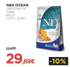 Ocean - Crocchette Cane Kg.2.5 Tutti I Gusti Ocean - Crocchette Cane Kg.2.5 Tutti I Gusti