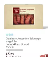 Sapori - Gambero Argentino Selvaggio Surgelato &Idee