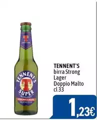 Tennent's - Birra Strong Lager Doppio Malto