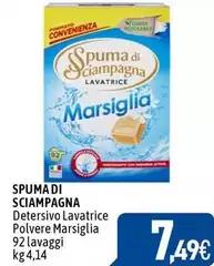 Spuma di Sciampagna - Detersivo Lavatrice Polvere Marsiglia