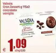 Valsoia - Gran Dessert Cioccolato Valsoia - Gran Dessert Cioccolato