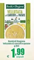 Bontà di stagione - Vellutata Di Carciofi E Patate