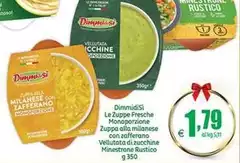 Dimmidisì - Le Zuppe Fresche Monoporzione Zuppa Allamuse Con Zafferano