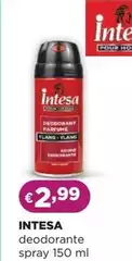 Intesa - Deodorante Spray