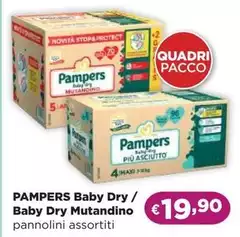 Pampers - Baby Dry/ Baby Dry Mutandino
