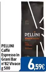 Pellini - Caffè Espresso In Grani Bar N°82 Vivace