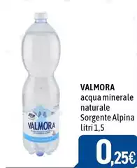 Valmora - Acqua Minerale Naturale Sorgente Valmora - Acqua Minerale Naturale Sorgente
