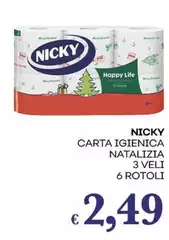Nicky - Carta Igienica Natalizia