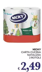 Nicky - Carta Cucina Natalizia