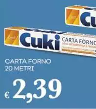 Cuki - Carta Forno