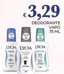 Lycia - Deodorante Vapo Lycia - Deodorante Vapo