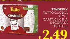 Tenderly - Tutto Cucina Style Carta Cucina Decorata