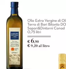 Conad - Olio Extra Vergine Di Olio Terra Di Bari Bitonto DO Sapori&Dintorni