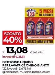 Omino Bianco - Detersivo Liquido Per Lavatrice