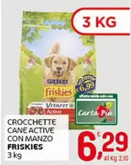 Friskies - Crocchette Cane Active Con Manzo