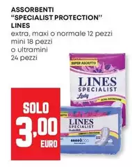 Lines - Assorbenti "Specialist Protection" Lines - Assorbenti "Specialist Protection"