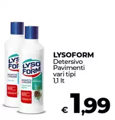 Lysoform - Detersivo Pavimenti