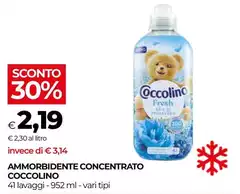 Coccolino - Ammorbidente Concentrato