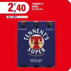 Tennent'S - Birra