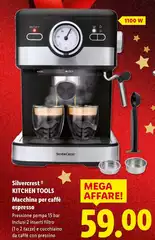 Silvercrest Kitchen Tools - Macchina Per Caffè Espresso Silvercrest Kitchen Tools - Macchina Per Caffè Espresso