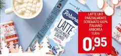 Arborea - Latte UHT Parzialmente Scremato 100% Italiano