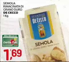De Cecco - Semola Rimacinata Di Grano Duro