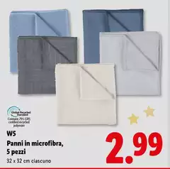 W5 - Panni In Microfibra, 5 Pezzi 