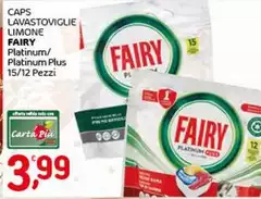 Fairy - Caps Lavastoviglie Limone 