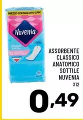 Nuvenia - Assorbente Classico Anatomico Sottile