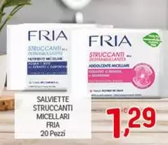 Fria - Salviette Struccanti Micellari