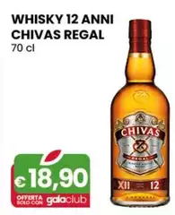 Chivas Regal - Whisky 12 Anni 70 Cl