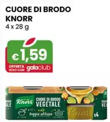 Knorr - Cuore Di Brodo 4 X 28 G